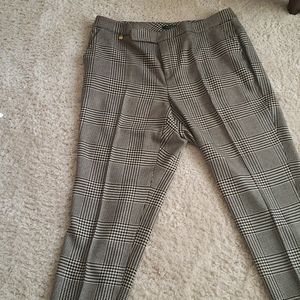 Ralph Lauren black and white dress pants. 14W